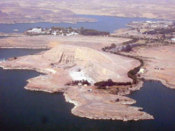 Croisire Nubienne - Abou Simbel - Vue arienne