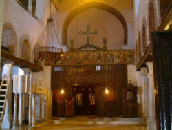 Egypte Copte - L`Eglise sainte Barbara - Vieux caire