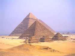 Toute l`Egypte - Les trois pyramides de Giza